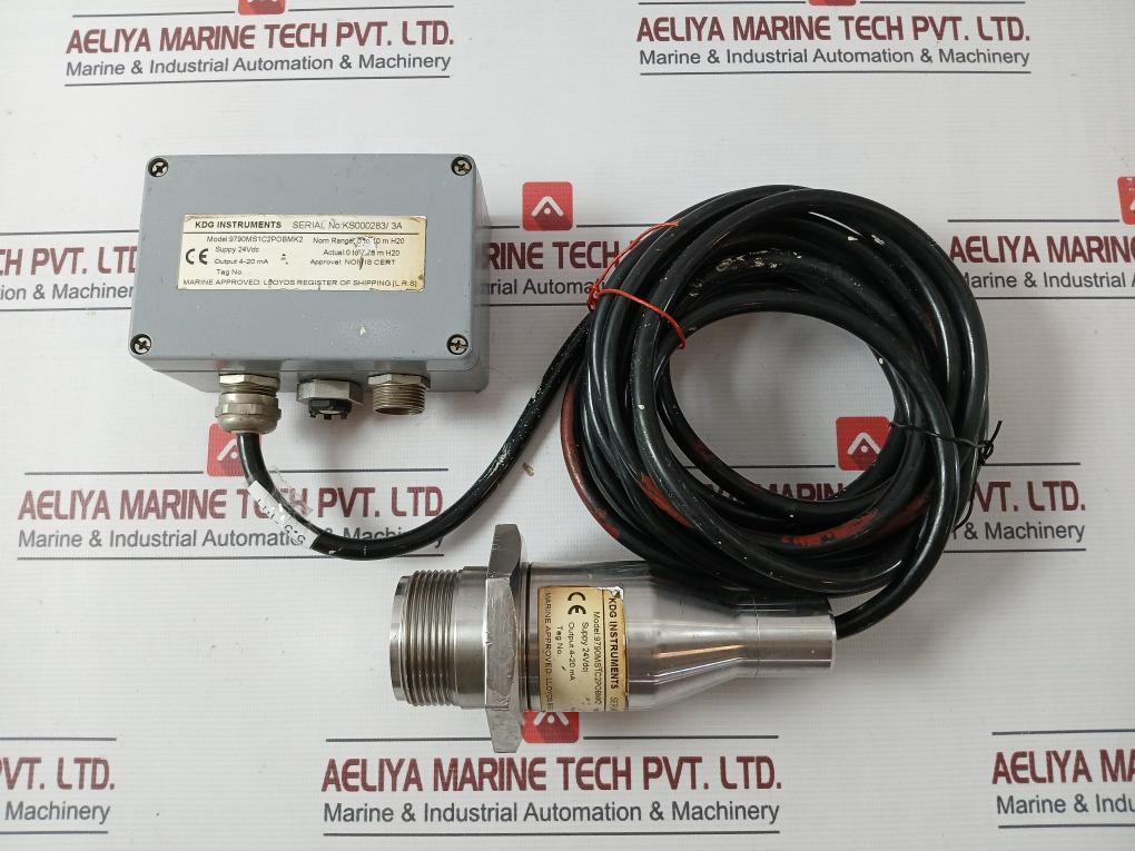 Kdg Instruments 9790Ms1C2Pobmk2 Electronic Pressure Transmitter 4-20Ma 5.5M
