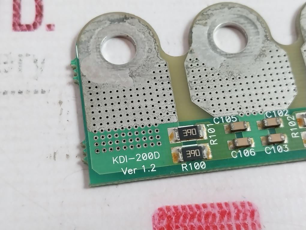 Kdi-200D Ver 1.2 Power Distribution Pcb With Terminal Contact