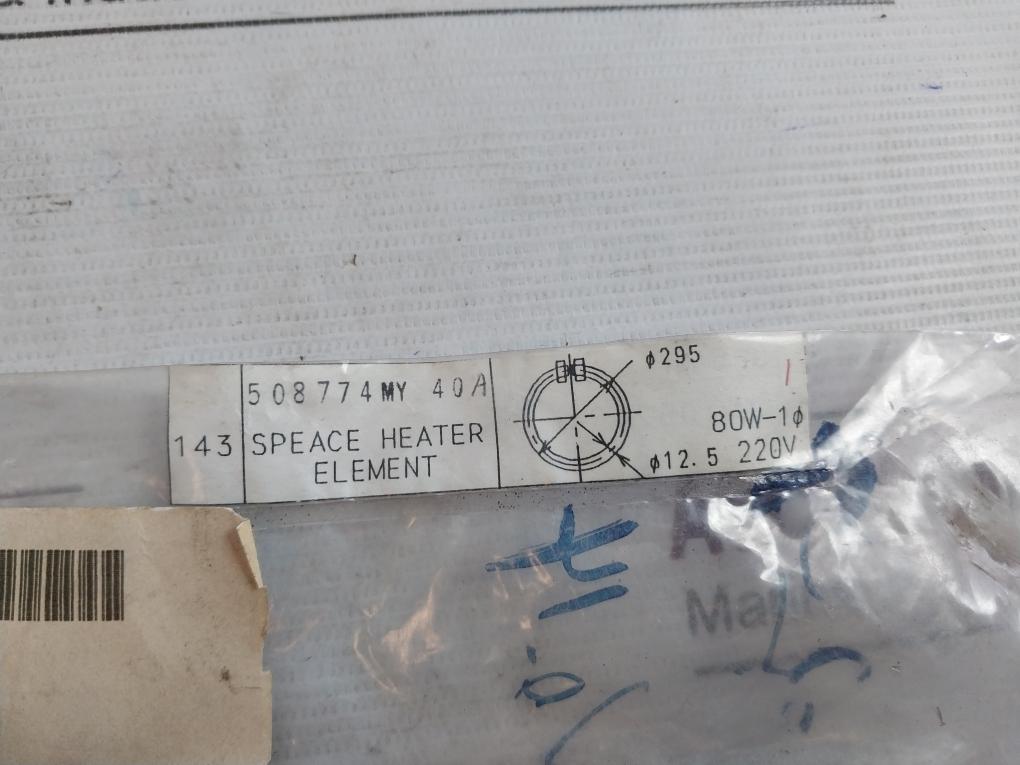 Kdk 907 Space Heater Element 200V/240V 80W 3M10524P4 612-501.101