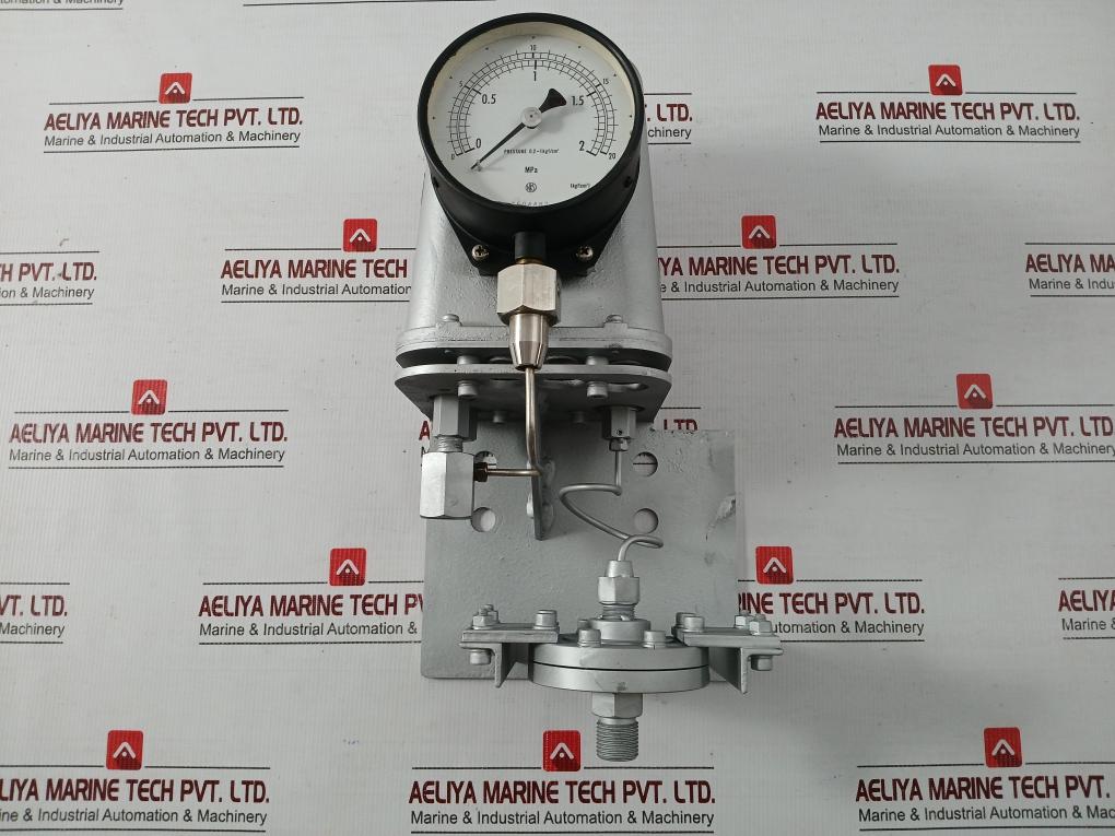 Ke 21 Nagano Keiki  0-20 Kgf/Cm2 0-2 Mpa Pneumatic Pressure Transmitter