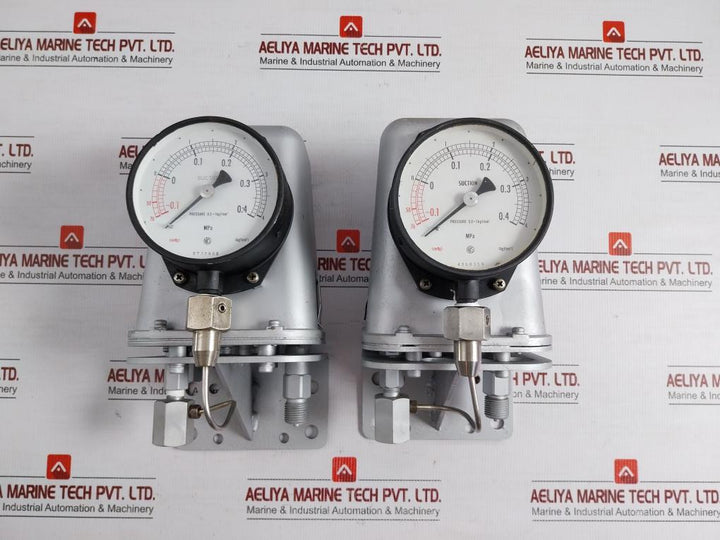 Ke 21 Pneumatic Pressure Transmitter Nagano Keiki -76 Cmhg - 4 Kgf/Cm2
