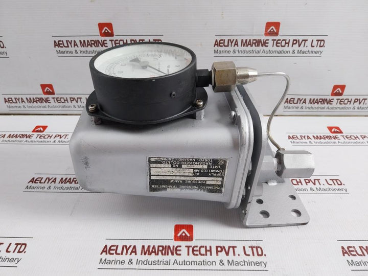 Ke 21 Pneumatic Pressure Transmitter Nagano Keiki -76 Cmhg - 4 Kgf/Cm2