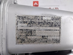 Ke 21 Pneumatic Pressure Transmitter Nagano Keiki -76 Cmhg - 4 Kgf/Cm2