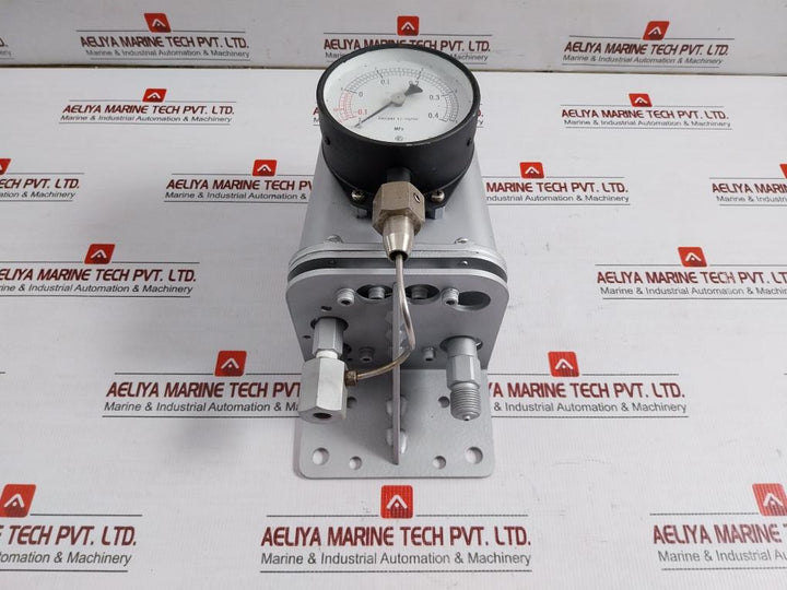 Ke 21 Pneumatic Pressure Transmitter Nagano Keiki -76 Cmhg - 4 Kgf/Cm2