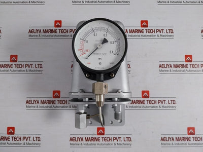 Ke 21 Pneumatic Pressure Transmitter Nagano Keiki -76 Cmhg - 4 Kgf/Cm2