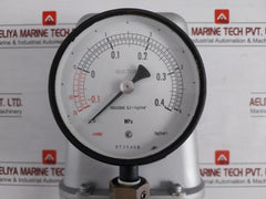 Ke 21 Pneumatic Pressure Transmitter Nagano Keiki -76 Cmhg - 4 Kgf/Cm2