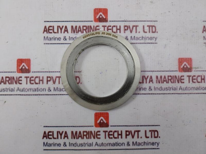 Ke#316L/Fg Jis 20K 50A Soot Blower Flexible Pipe Lower Side Gasket