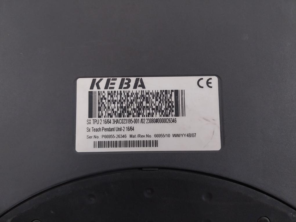 Keba SX TPU 2 16/64 Teach Pendant Unit