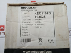 Kec115Fs Megacon Ac Generator Short Circuit And Over Current Guard 200/240V