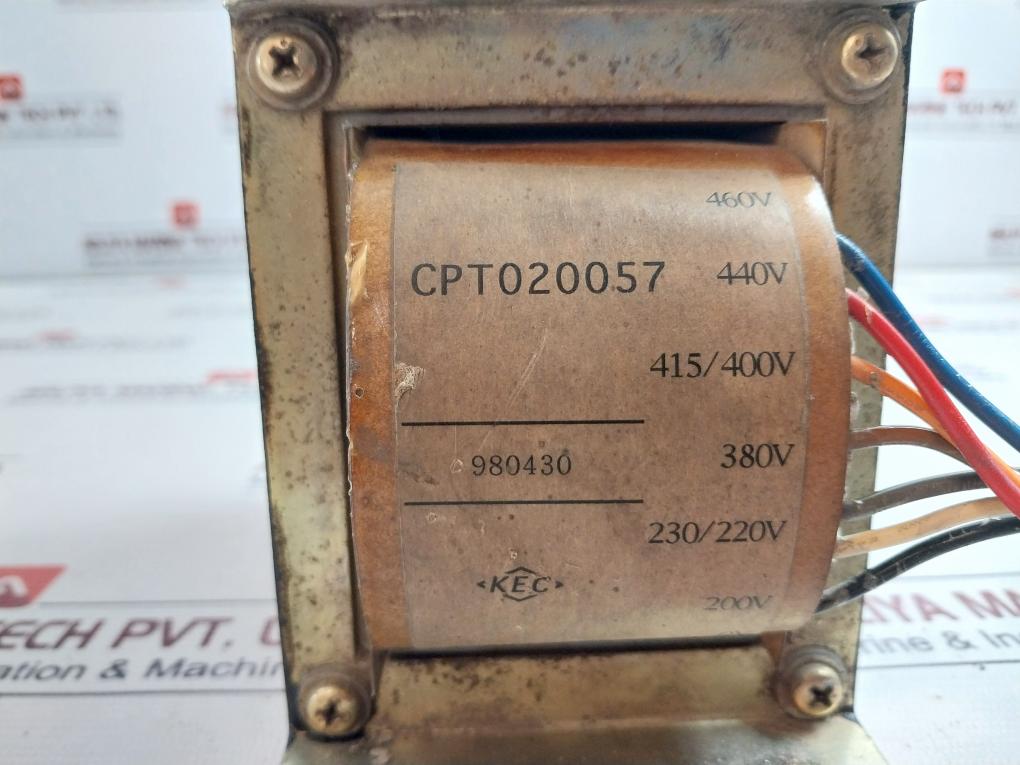 Kec Cpt020057 Transformer 460V 440V 415/400V