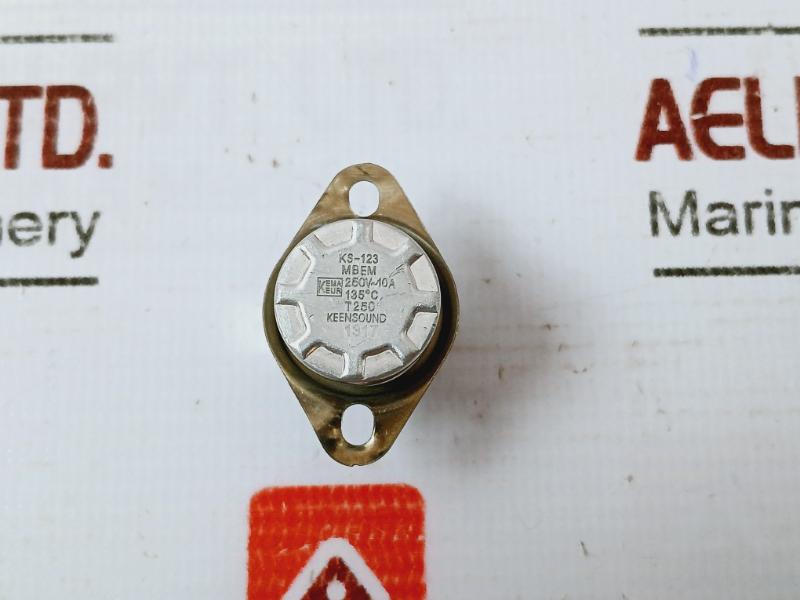 Keensound Ks-123 Disc Thermostat 250V-10A 135C T250