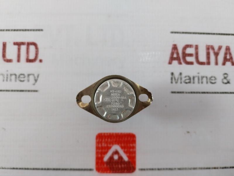 Keensound Ks-183 Mbea Disc Type Thermostat 250V 16A T250
