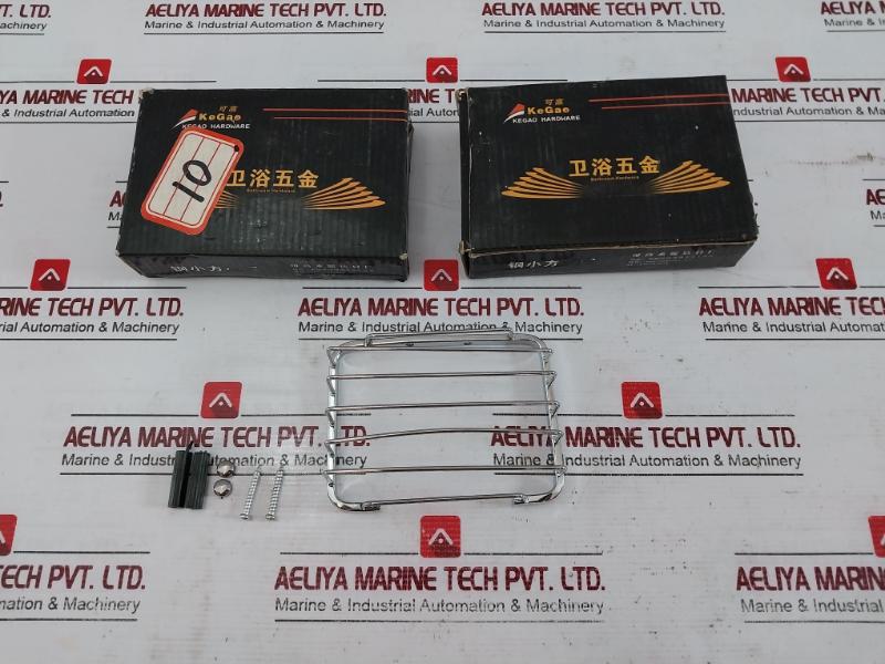 Kegao Ss Square Wall-mount Bathroom Soap Storage Rack