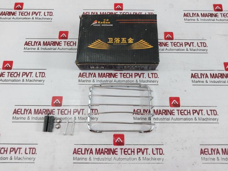 Kegao Ss Square Wall-mount Bathroom Soap Storage Rack