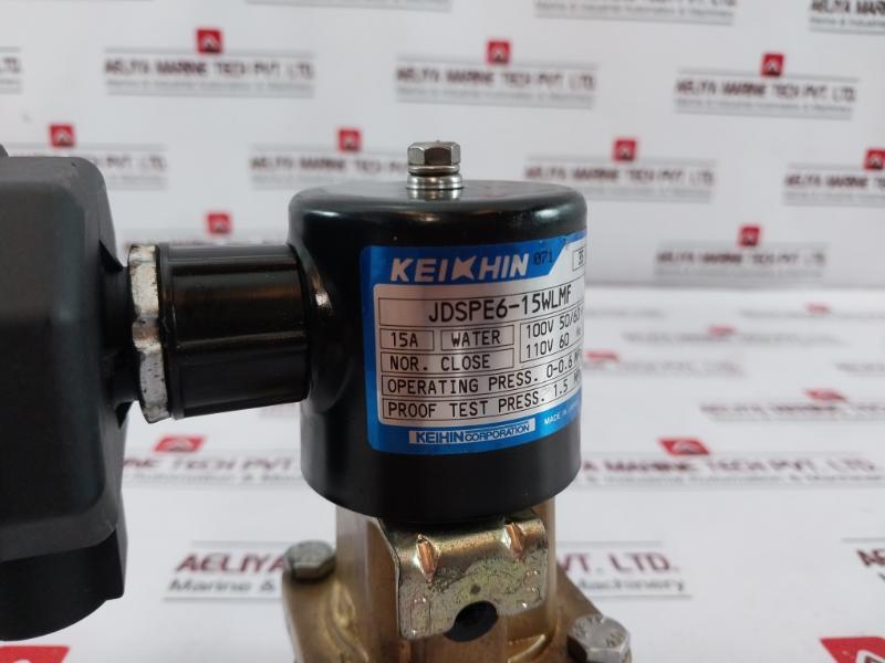 Keihin Jdspe6-15Wlmf Solenoid Valve 100V/110V 50/60Hz 0-0.6 Mpa