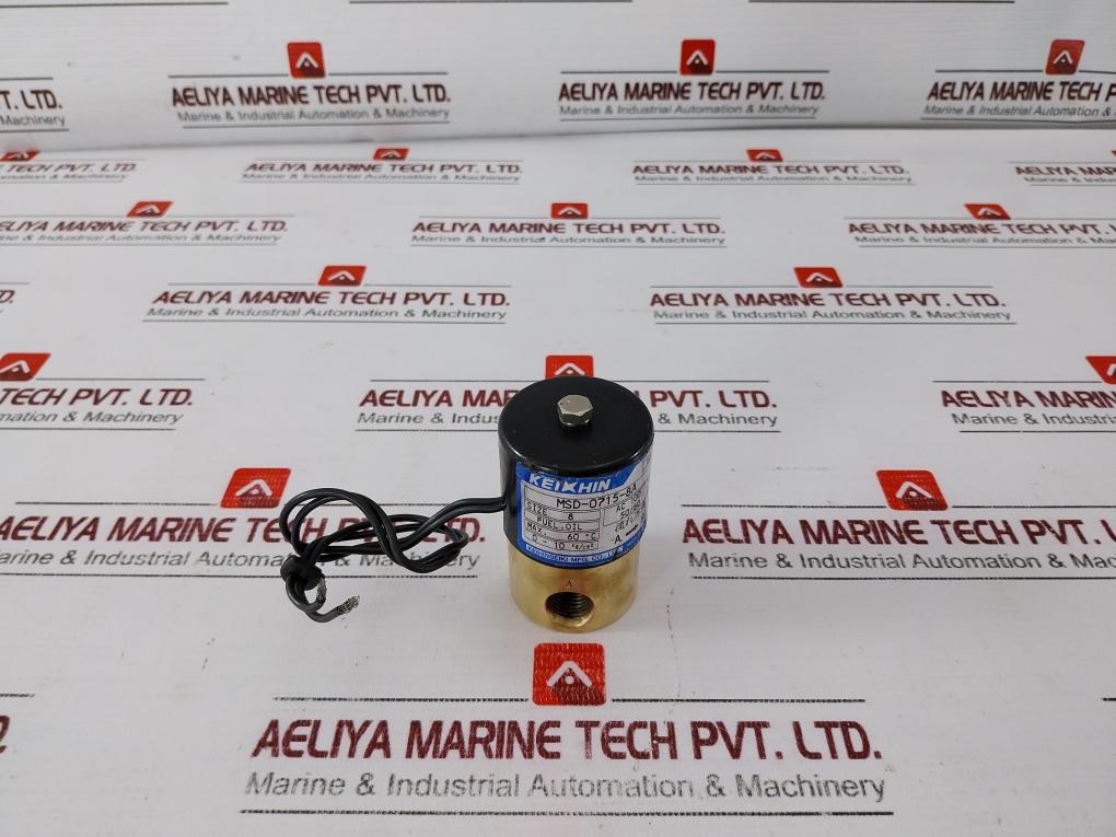 Keihin Msd-0715-8A Solenoid Valve 0-10 Kg/Cm2 Ac 100V 50/60Hz