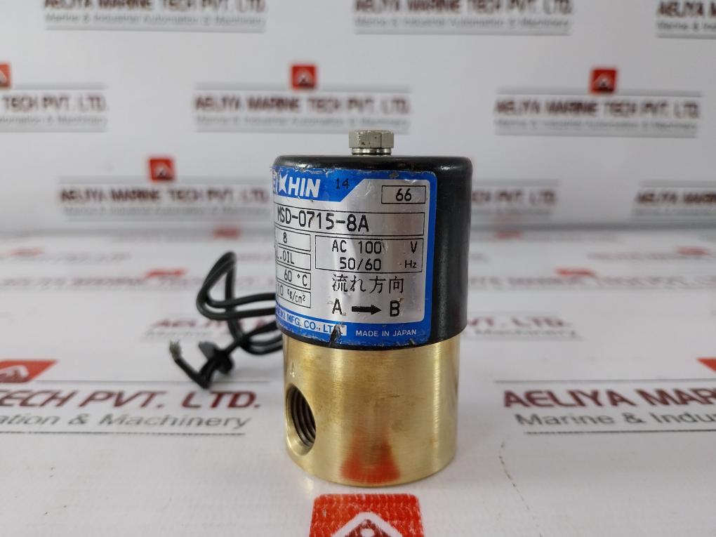 Keihin Msd-0715-8A Solenoid Valve 0-10 Kg/Cm2 Ac 100V 50/60Hz