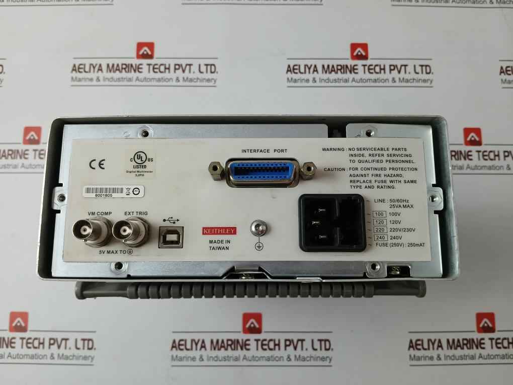 Keithley 2110 5 1/2 Digit Digital Multimeter 600V 50/60Hz (Not Working)