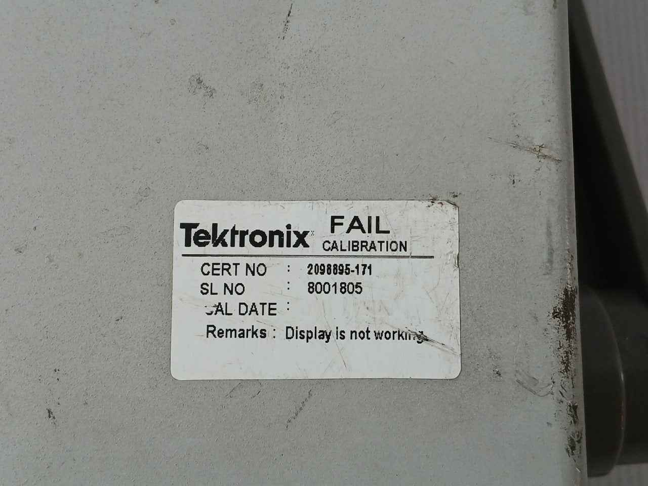 Keithley 2110 5 1/2 Digit Digital Multimeter 600V 50/60Hz (Not Working)