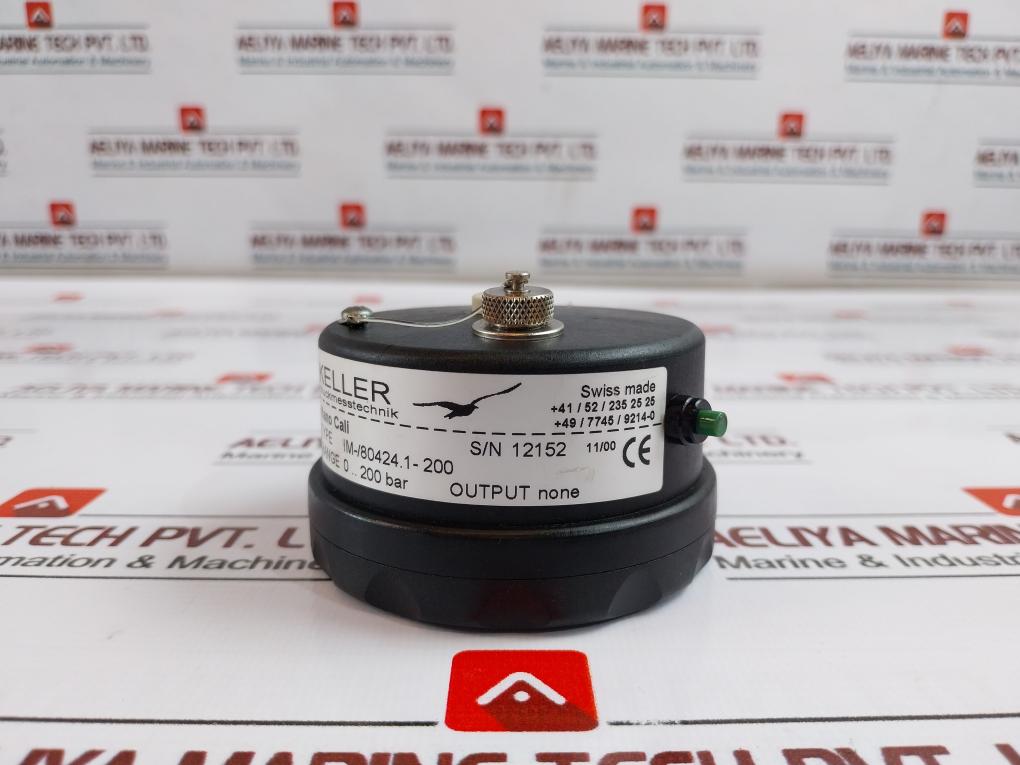 Keller Im-/80424.1-200 Highly Precise Digital Pressure Gauge Mano Cali 0-200 Bar