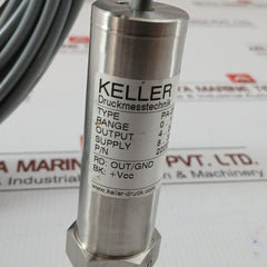 Keller Pressure Transmitter 0-100Bar 4-20Ma 14.5M Part No Pa-25Ed/80997.31