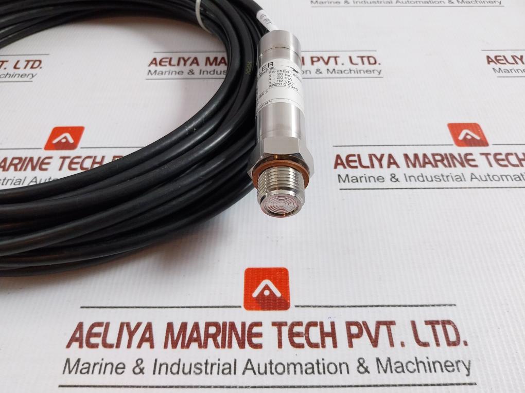 Keller Pressure Transmitter With Cable 0-20Bar 4-20Ma 15M Part No Pa-25Ed / 80997.32