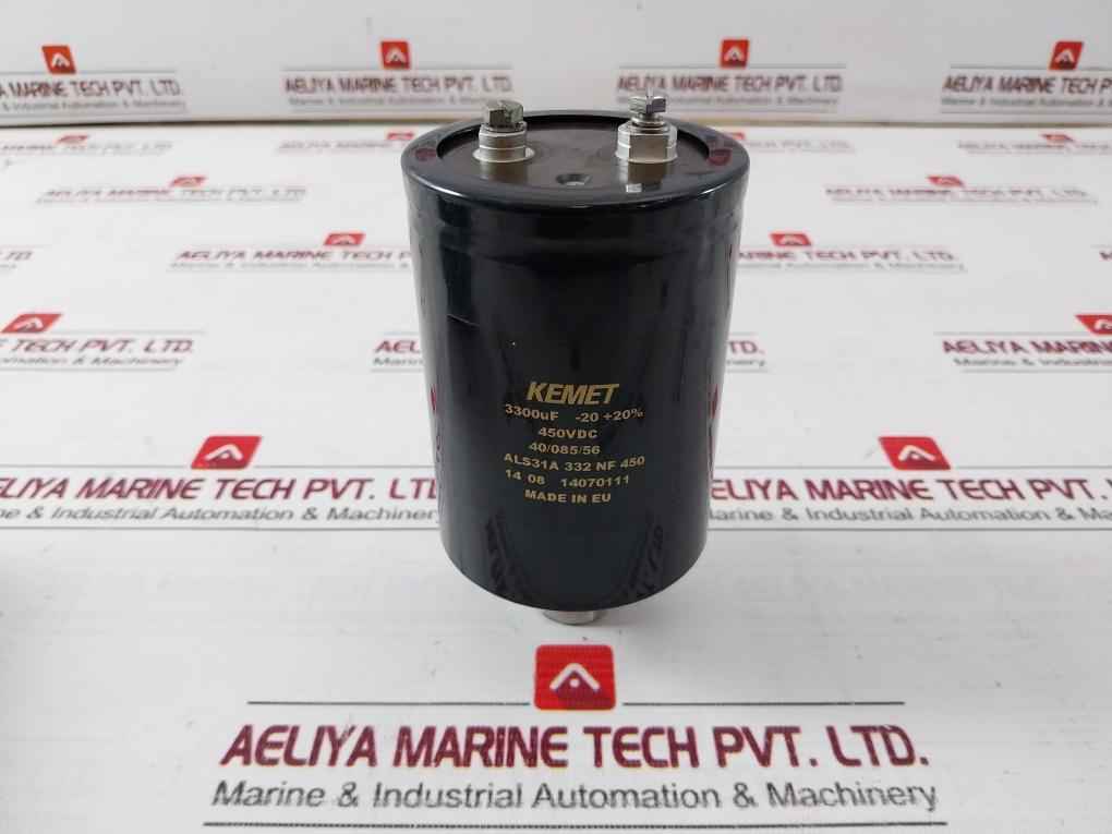 Kemet Als31A 332 Nf 450 Aluminium Electrolytic Capacitor 450Vdc