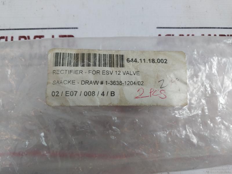 Kendrion 32 17350E20 Rectifier 220/415Vac 98/185Vdc