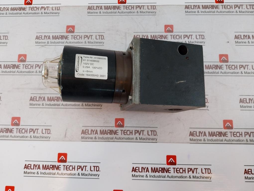 Kendrion 41090035 Single Stroke Solenoid For Boiler Casing 4101409K02 102Vdc