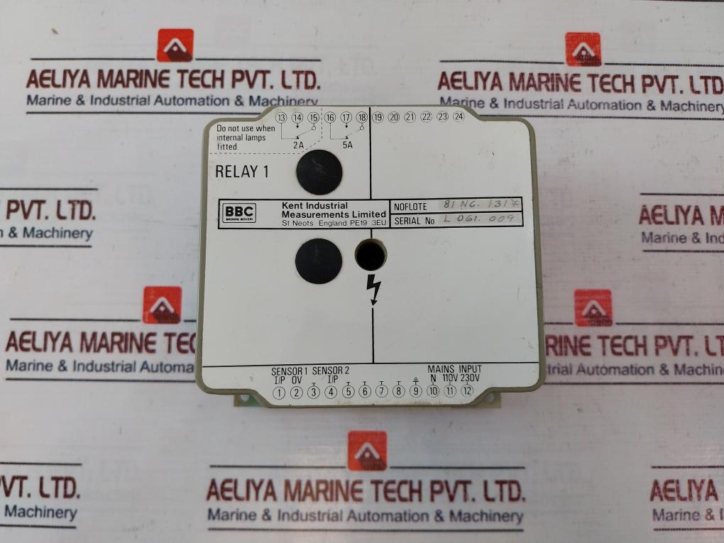Kent Industrial Measurements 81 NC 1317 Relay 1 Module