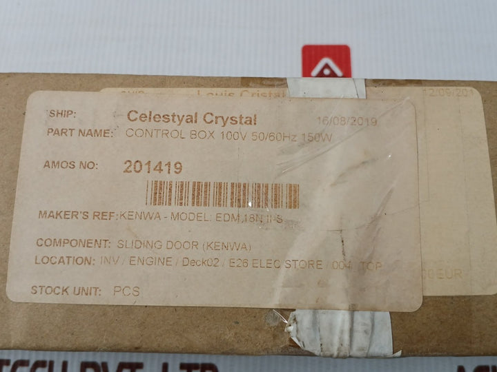 Kenwa Single Phase Control Unit 100V Ac 5A 50/60Hz Edm N Ii