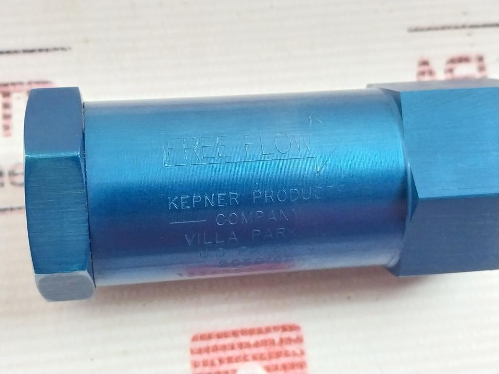 Kepner Products 410A-1-10 SS Brass Check Valve