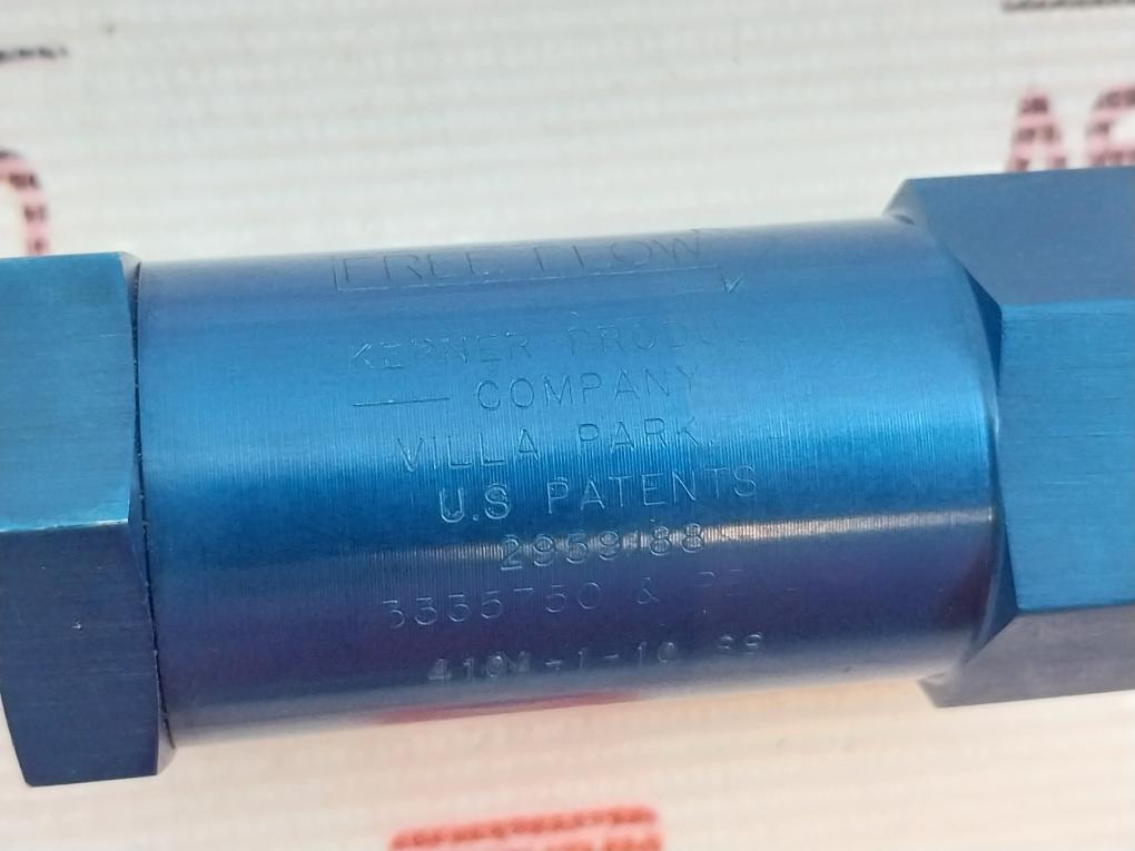 Kepner Products 410A-1-10 SS Brass Check Valve