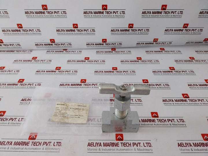 Kerotest/Marsh N1516 Needle Valve 3/4 Inch 10000 Psi