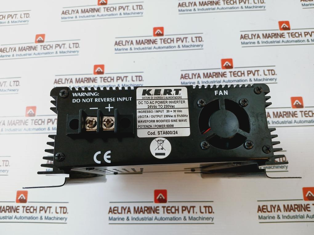 Kert Sta600/24 Dc To Ac Power Inverter 24Vdc To 230Vac