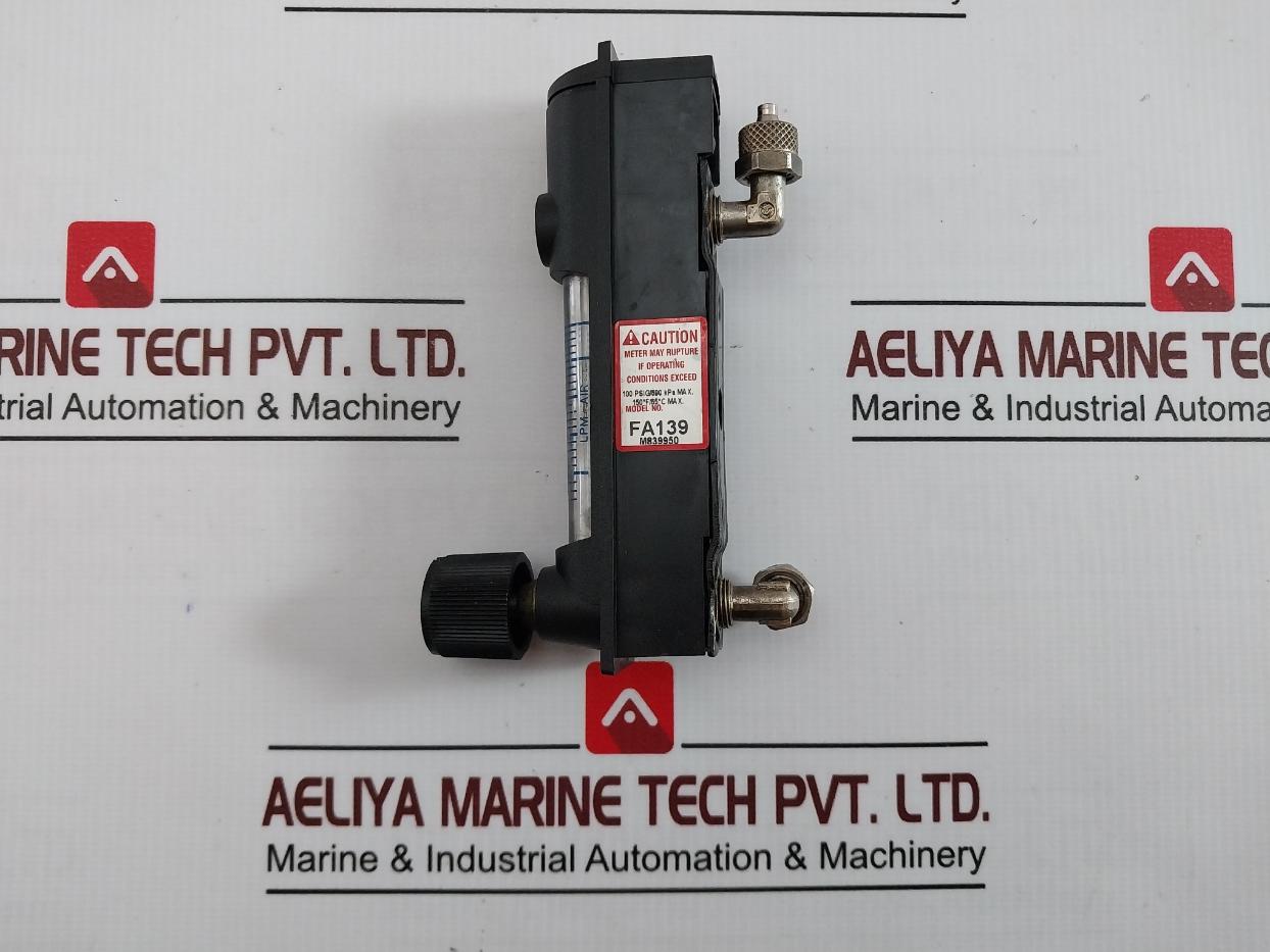Key Instruments Fa139 Variable Area Flow Meter M839950 100 Psig/690Kpa 150F/65C
