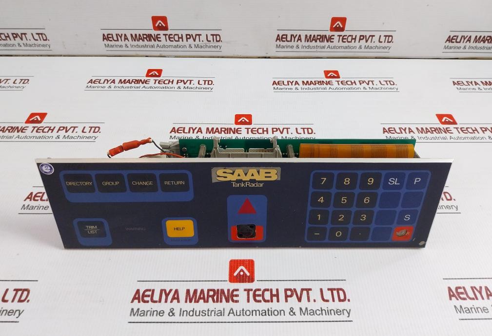 Keyboard Display Panel Pb 257 Saab Marine Electronics 9150023-721