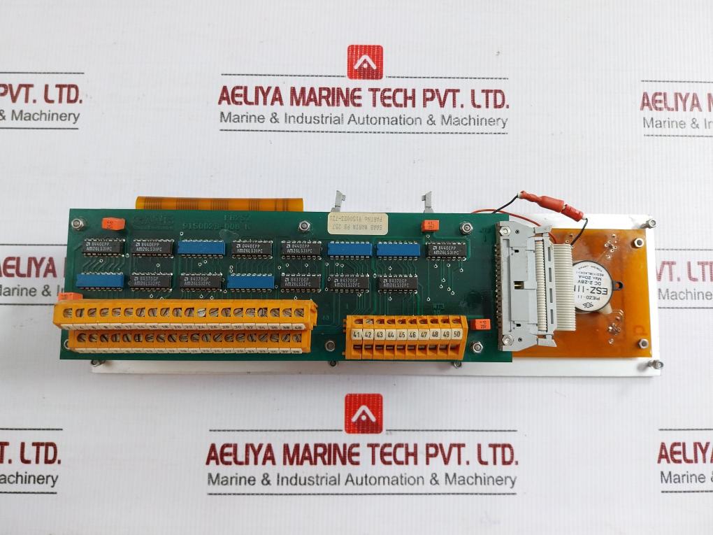 Keyboard Display Panel Pb 257 Saab Marine Electronics 9150023-721