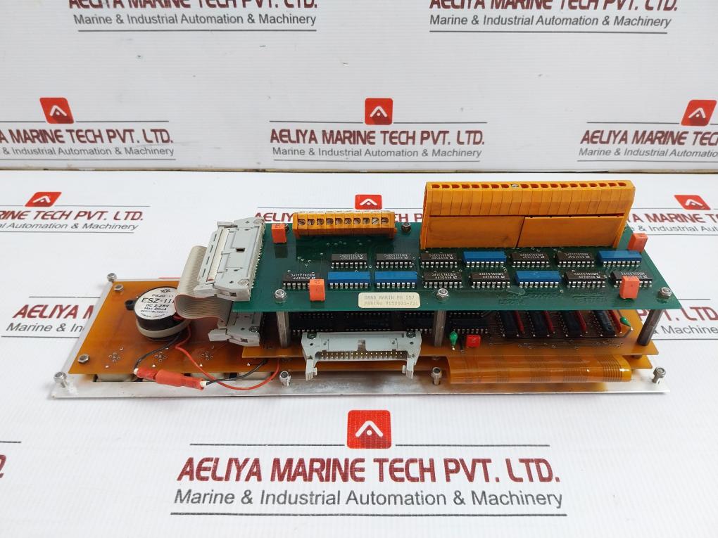 Keyboard Display Panel Pb 257 Saab Marine Electronics 9150023-721