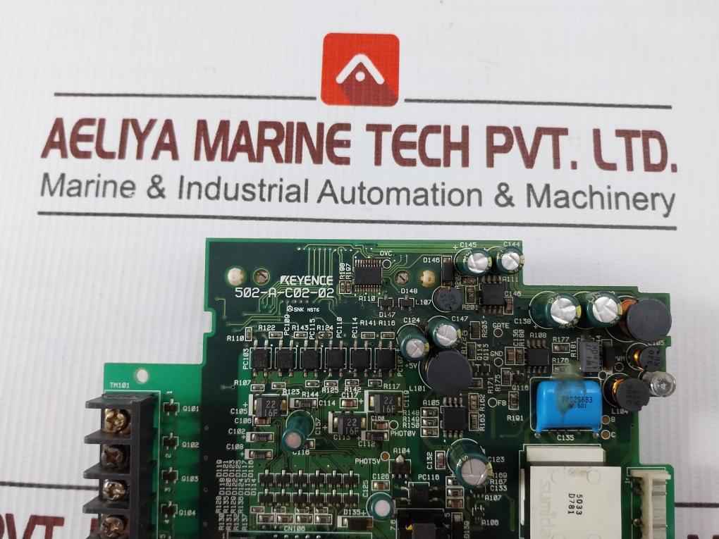 Keyence 502-a-c02-02 Power Supply Pc Board Nst6