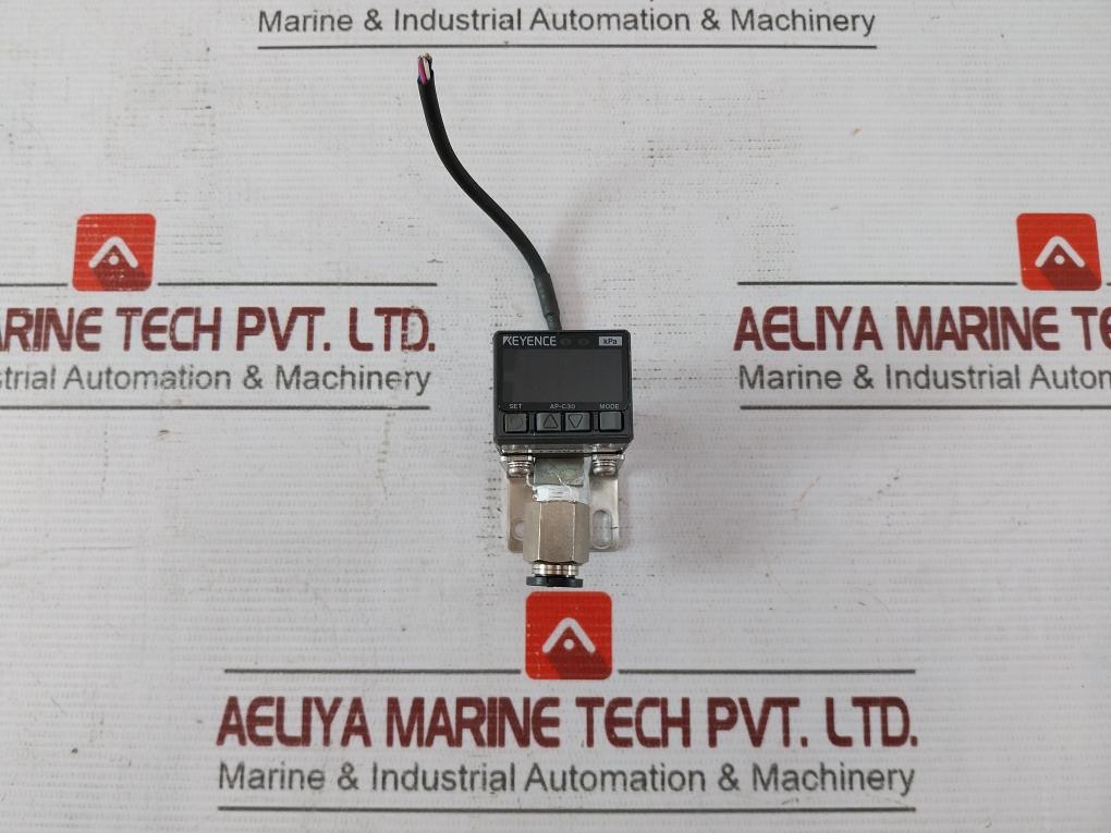 Keyence Ap-c30 Digital Pressure Sensor 12-24Vdc 8132610