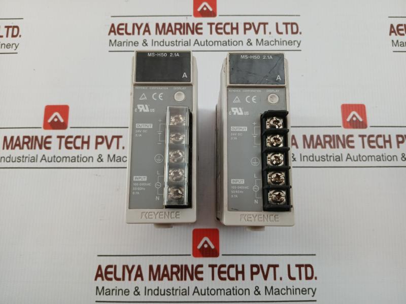 Keyence Compact Switching Power Supply Ms-h50 2.1A