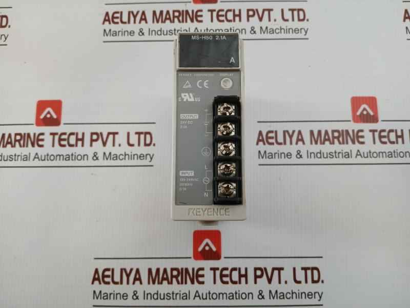 Keyence Compact Switching Power Supply Ms-h50 2.1A
