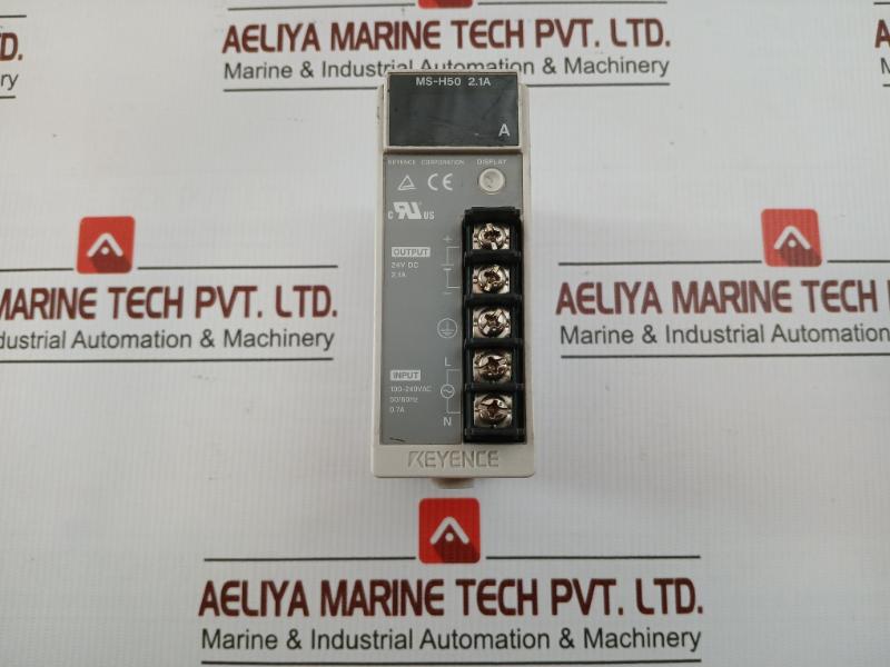 Keyence Compact Switching Power Supply Ms-h50 2.1A