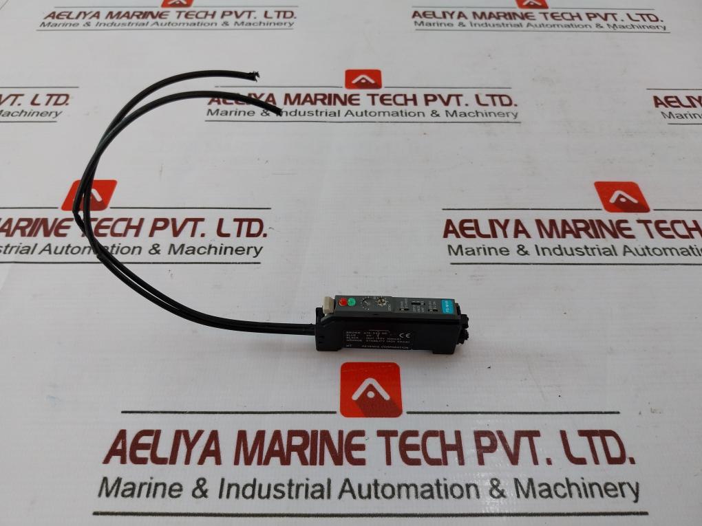 Keyence Fs-m1P Manual-calibration Fiber Optic Sensor 12-24V Dc