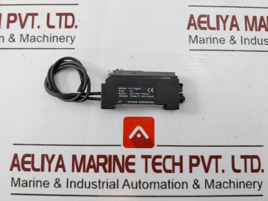 Keyence Fs-m1P Manual-calibration Fiber Optic Sensor 12-24V Dc