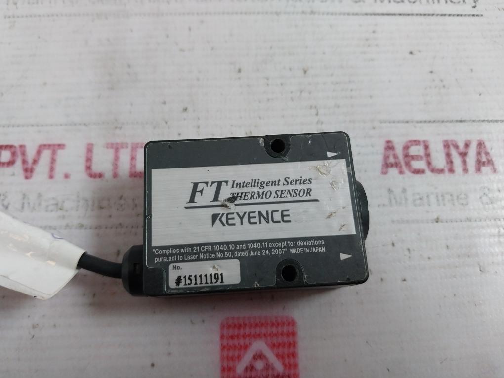 Keyence Ft-h10 Intelligent Digital Infrared Temperature Sensor 15111191 3M