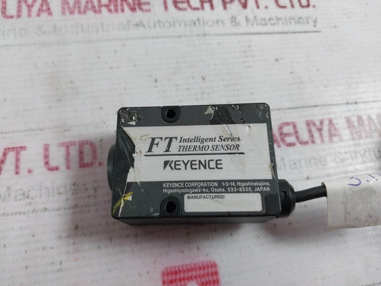 Keyence Ft-h10 Intelligent Digital Infrared Temperature Sensor 15111191 3M