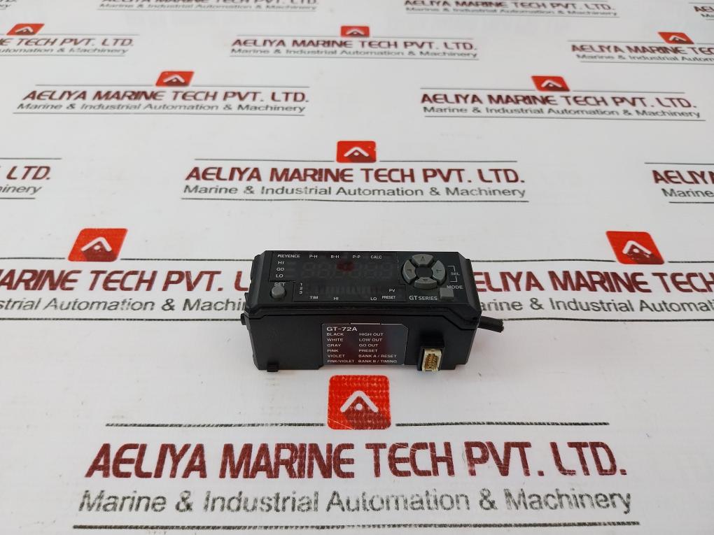 Keyence Gt-72A Amplifier Unit Gt Series E2L74608