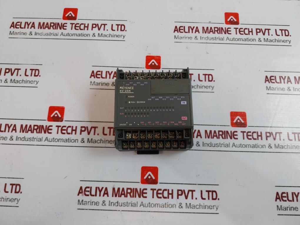Keyence Kv-24R Plc Module Controller 24Vdc